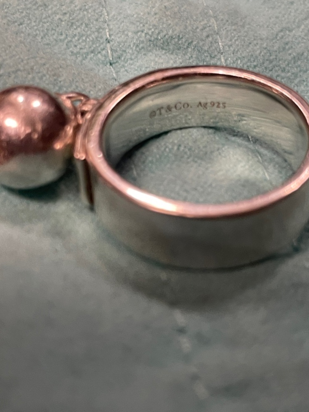 Tiffany & Co. AUTHENTIC ! Sterling silver ring. - Picture 3 of 6